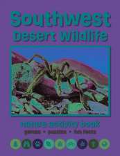 Southwest Desert Wildlife Nature Activity Book