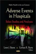 Adverse Events in Hospitals