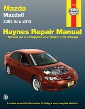 Mazda6 (2003–2013) Haynes Repair Manual (USA) – 2003–13