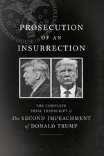 Prosecution of an Insurrection