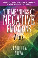 The Meanings of Negative Emotions