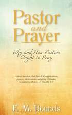 Pastor and Prayer