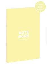 Pastel Yellow A5 Notebook