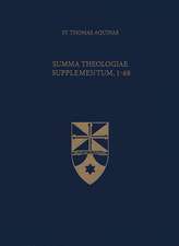 Summa Theologiae Supplementum 1-68