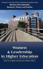 Women and Leadership in Higher Education (Hc): A Path to Resilience for Challenging Work (Hc)