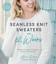 Seamless Knit Sweaters in 2 Weeks