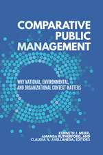 COMPARATIVE PUBLIC MGMT