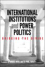 International Institutions and Power Politics