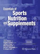 Essentials of Sports Nutrition and Supplements