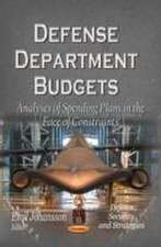 Defense Department Budgets