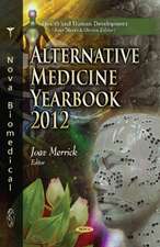 Alternative Medicine Research Yearbook