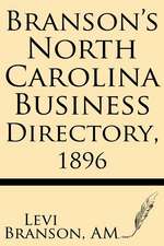 Branson's North Carolina Business Directory, 1896