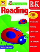 At-Home Tutor Reading, Prekindergarten