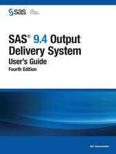 SAS 9.4 Output Delivery System