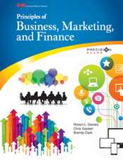 Principles of Business, Marketing, and Finance