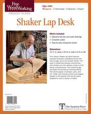 Fine Woodworking's Shaker Lap Desk Plan