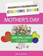 Mother's Day Coloring Book Greeting Cards