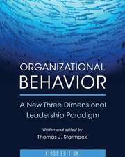 Organizational Behavior