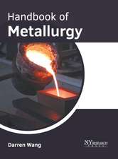 Handbook of Metallurgy