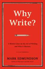 Why Write?