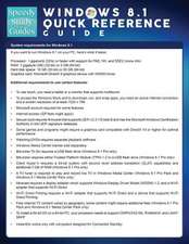 Windows 8.1 Quick Reference Guide (Speedy Study Guide)