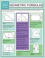 Geometric Formulas (Speedy Study Guide)