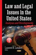 Law and Legal Issues in the United States