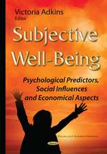 Subjective Well-Being