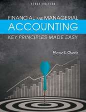 Financial and Managerial Accounting