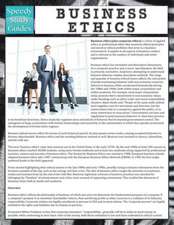 Business Ethics (Speedy Study Guide)