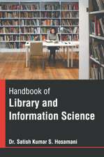 Handbook of Library and Information Science