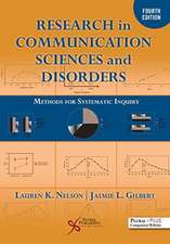 Research in Communication Sciences and Disorders