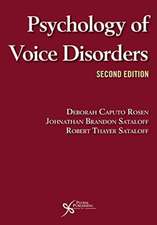 Psychology of Voice Disorders