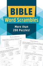 Bible Word Scrambles