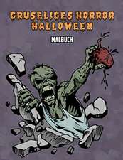 Gruseliges Horror Halloween Malbuch