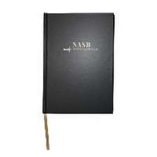 NASB Large Print Wide Margin - Black Hardcover