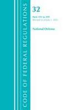 Code of Federal Regulations, Title 32 National Defense 191-399, Revised as of July 1, 2021