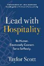 Lead with Hospitality