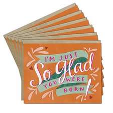 6-Pack Emily McDowell & Friends So Glad Birthday Card