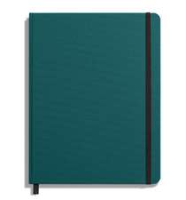 Shinola Journal, HardLinen, Ruled, Dark Teal (7x9)