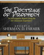 The Doctrine of Prophecy