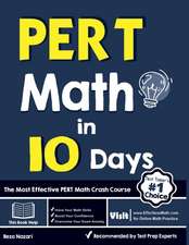 PERT Math in 10 Days