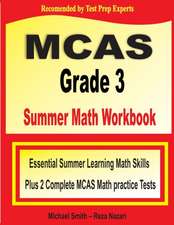 MCAS Grade 3 Summer Math Workbook