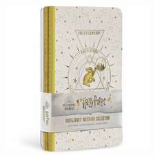 Harry Potter: Hufflepuff Constellation Sewn Notebook Collection (Set of 3)