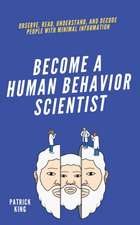 become A Human Behavior Scientist