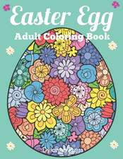 Easter Egg Adult Coloring Book