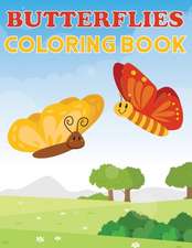 Butterflies Coloring Book