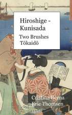 Hiroshige - Kunisada Two Brushes Tokaido