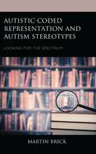 Autistic-Coded Representation and Autism Stereotypes