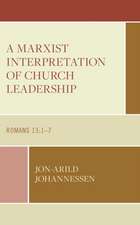 Johannessen, J: A Marxist Interpretation of Church Leadershi